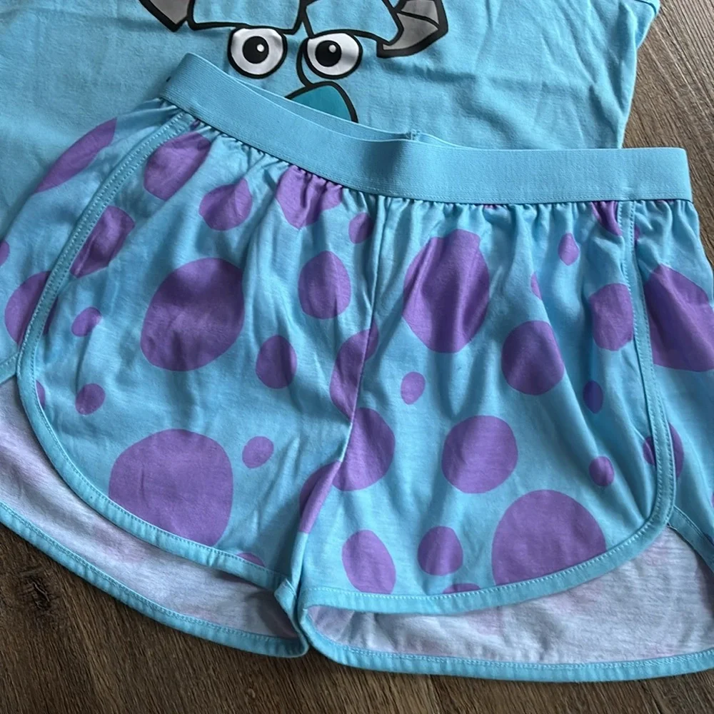 Disney Sulley Pajama Adult Set - Picture 2 of 4